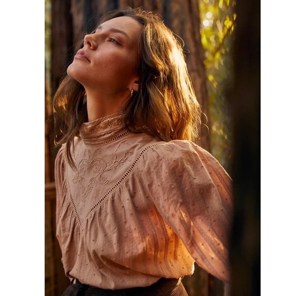 NWT Hunter Bell Wells Blouse Sz XS - Picture 5 of 13